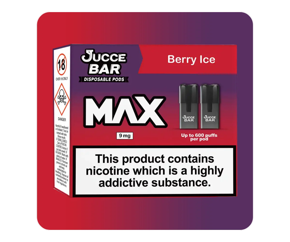 Berry Ice Background