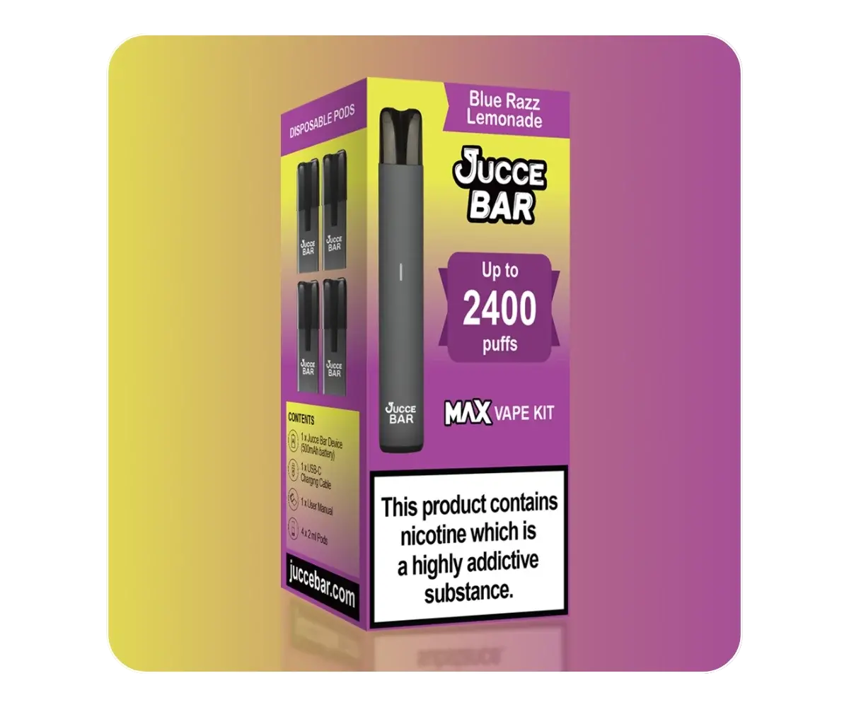 Blue Razz Lemonade MAX Big Puff Vape Kit