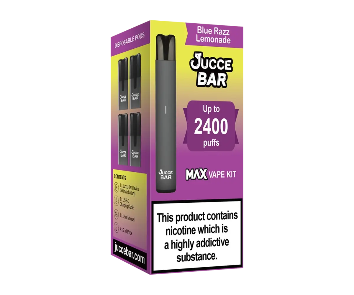 Blue Razz Lemonade MAX Big Puff Vape Kit