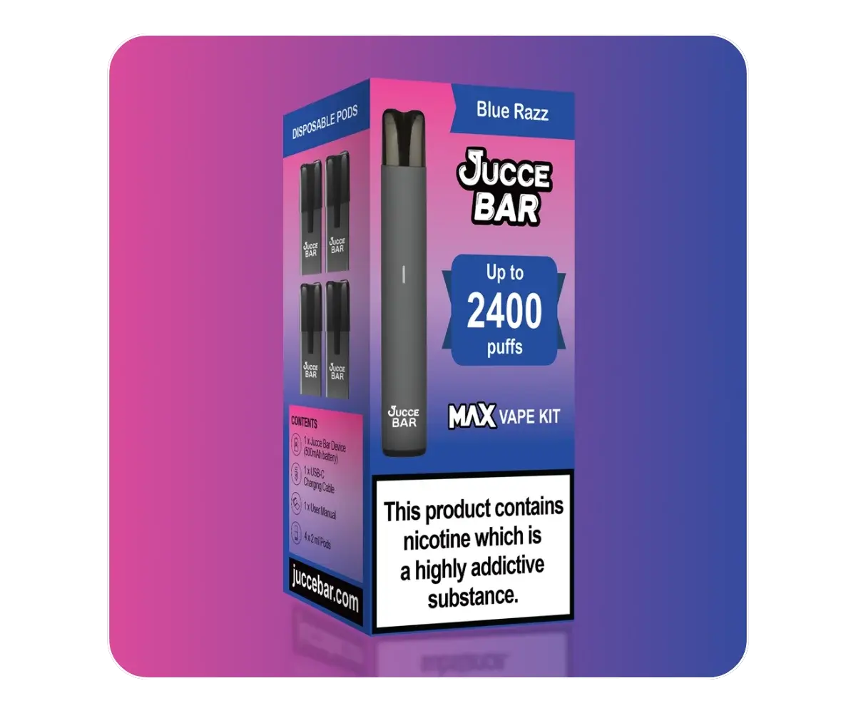Blue Razz MAX Big Puff Vape Kit