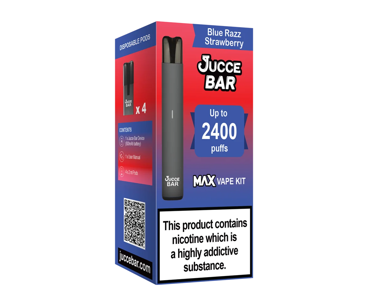 Blue Razz Strawberry Big Puff Vape Kit