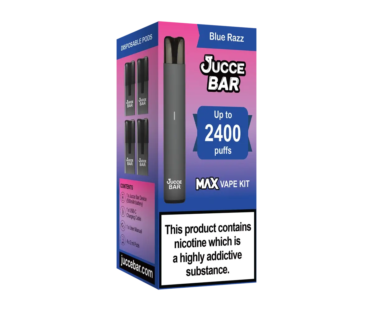 Blue Razz MAX Big Puff Vape Kit