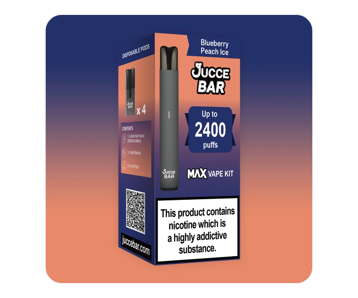Blueberry Peach Ice Big Puff Vape Kit