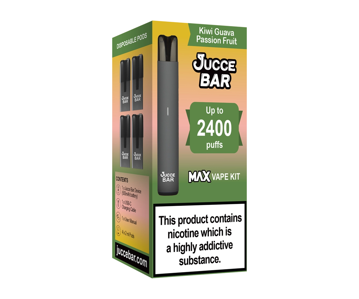 Kiwi Guava Passion Fruit MAX Big Puff Vape Kit