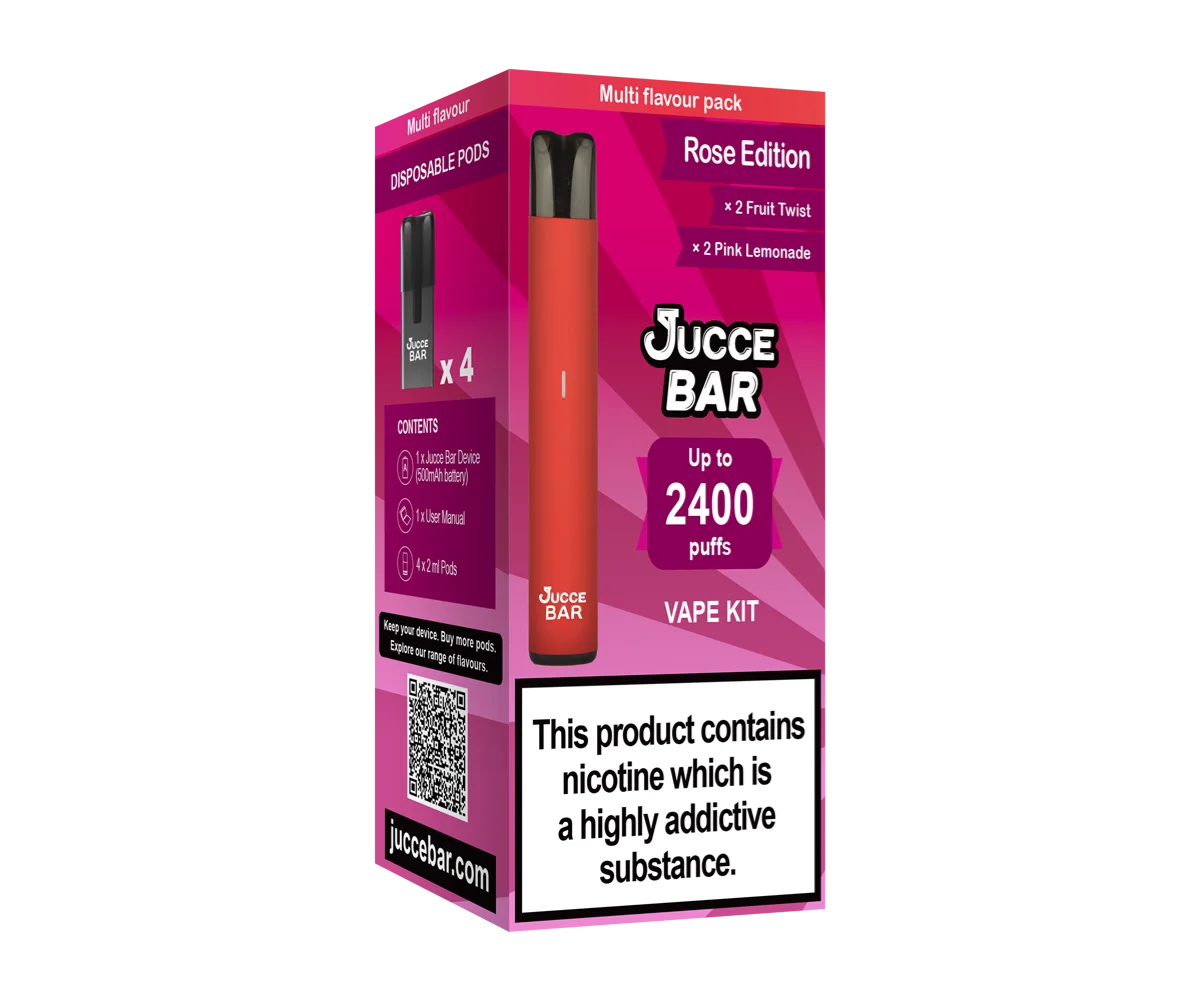 Rose Edition Big Puff Vape Kit
