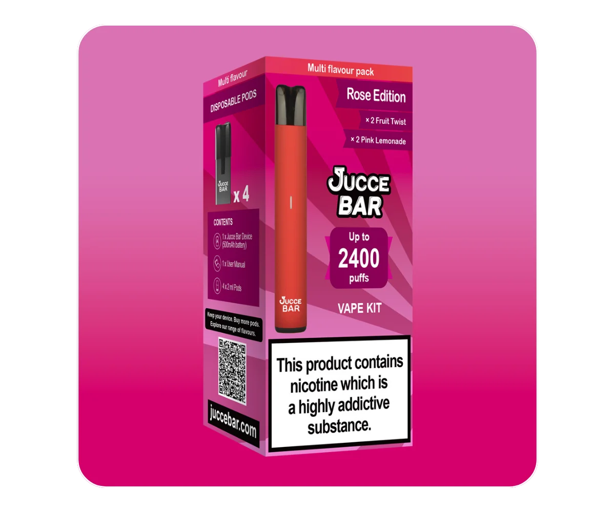 Rose Edition Big Puff Vape Kit