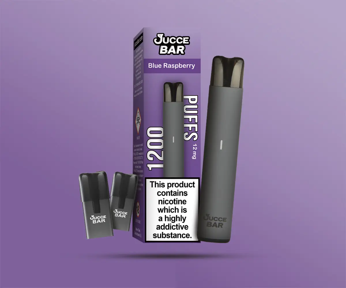 Blue Raspberry 1200 Puff Kit