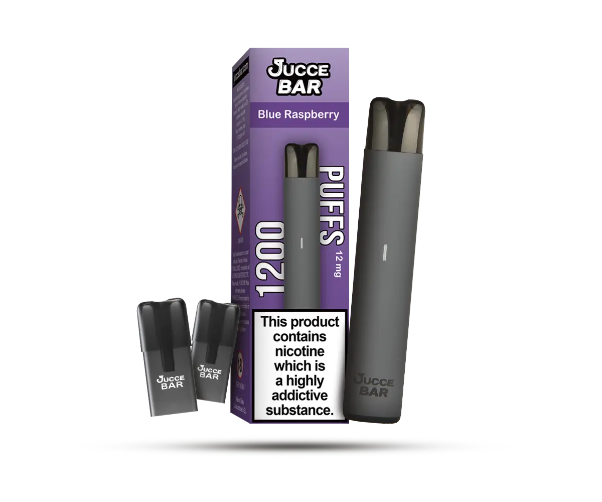 Blue Raspberry 1200 Puff Kit