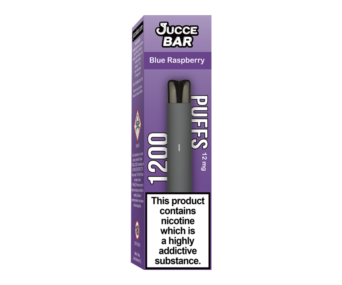 Blue Raspberry 1200 Puff Kit