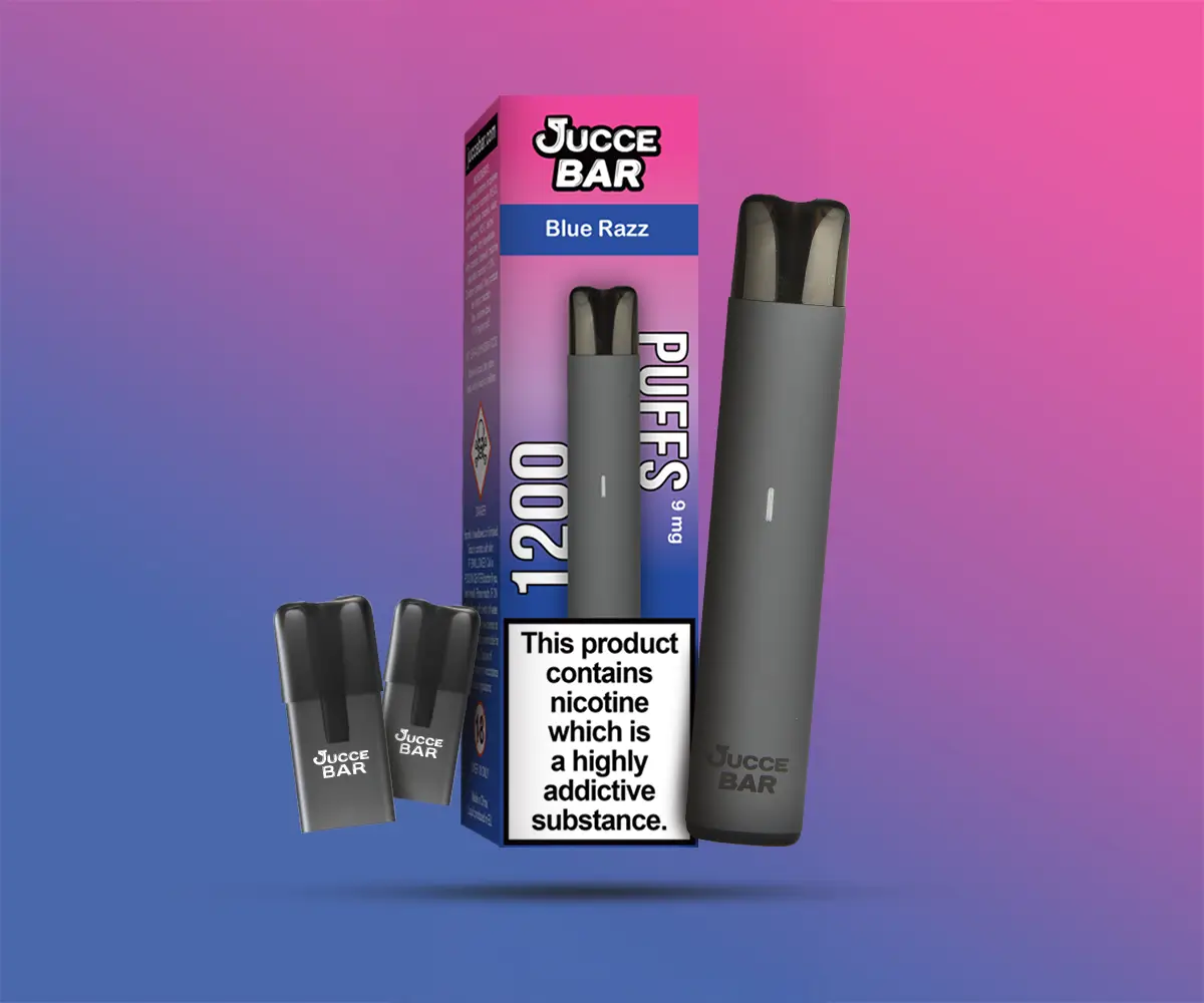 Blue Razz 1200 Puff Kit