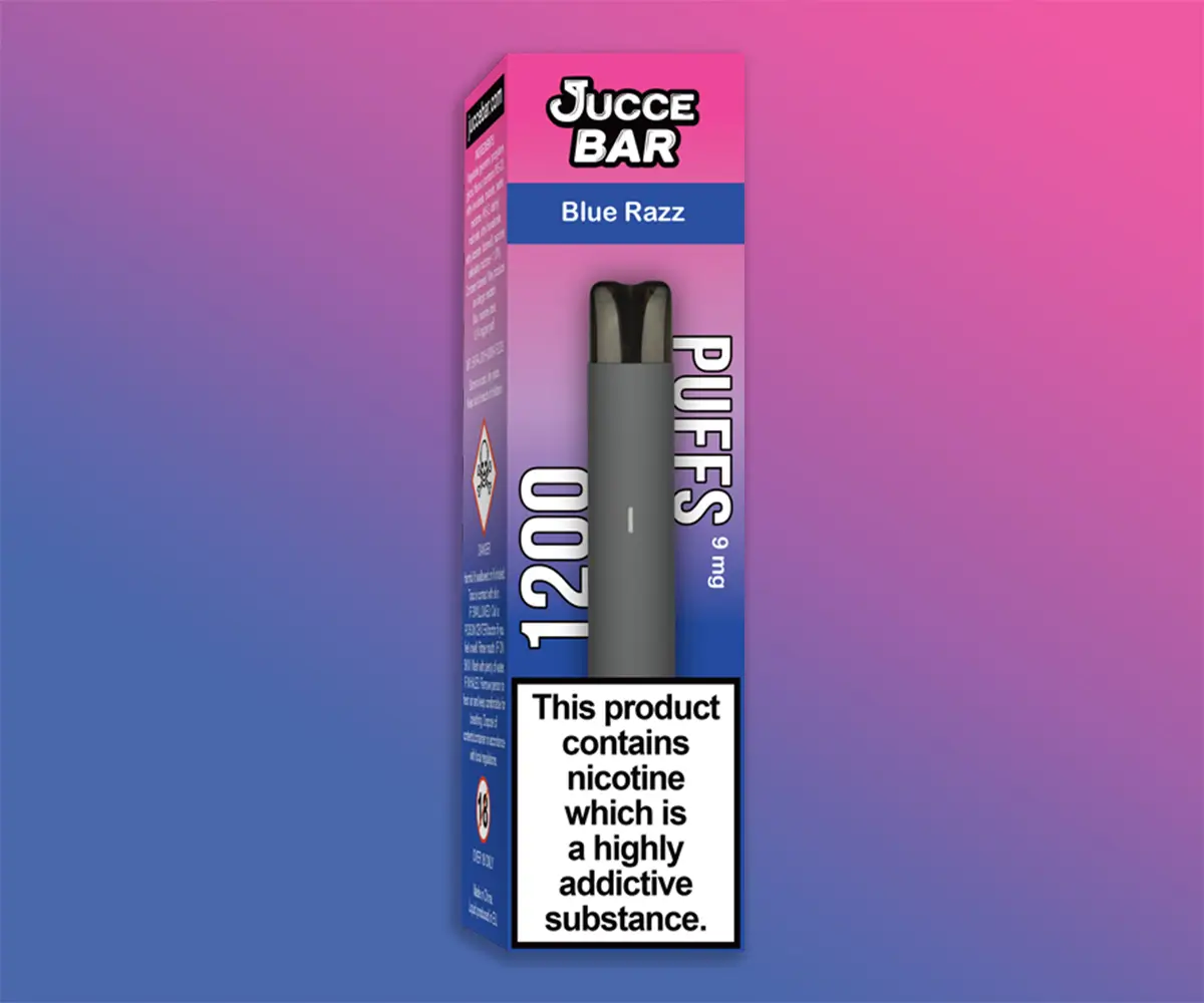Blue Razz 1200 Puff Kit