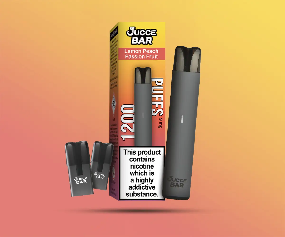 Lemon Peach Passion Fruit 1200 Puff Kit