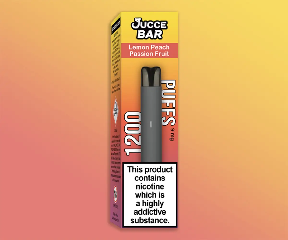 Lemon Peach Passion Fruit 1200 Puff Kit