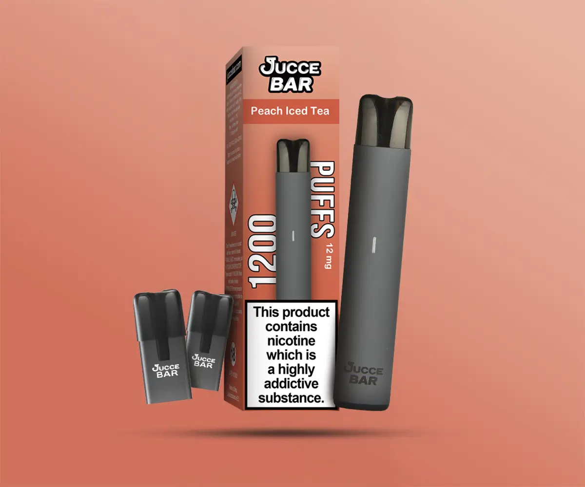 Peach Iced Tea 1200 Puff Kit