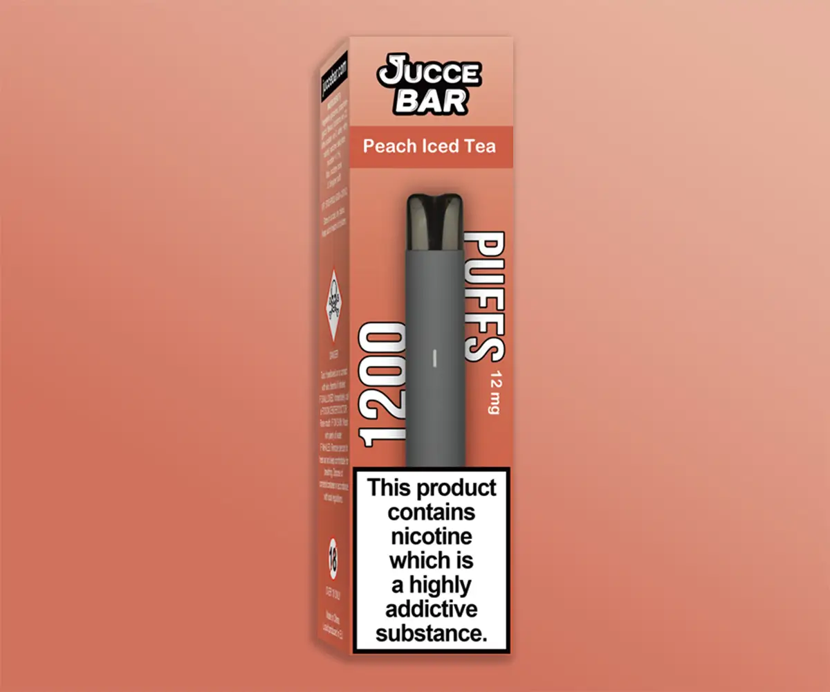Peach Iced Tea 1200 Puff Kit