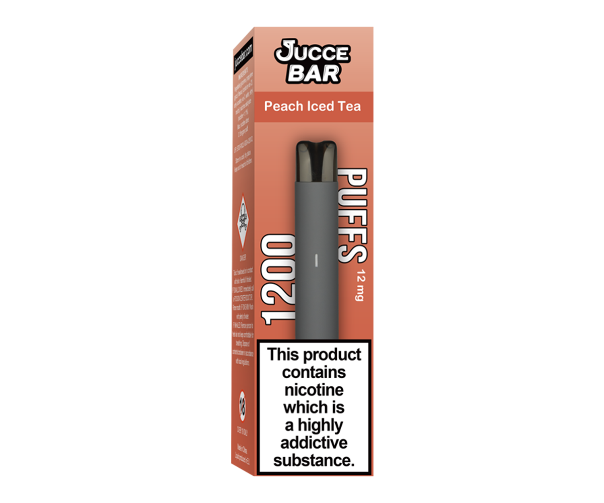 Peach Iced Tea 1200 Puff Kit