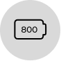 800mAh Battery