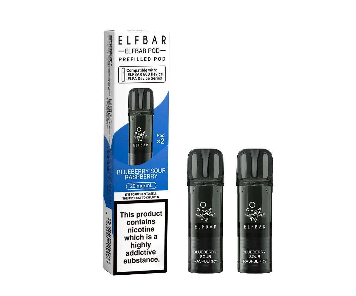 EB600 Pods - Blueberry-Sour-Raspberry