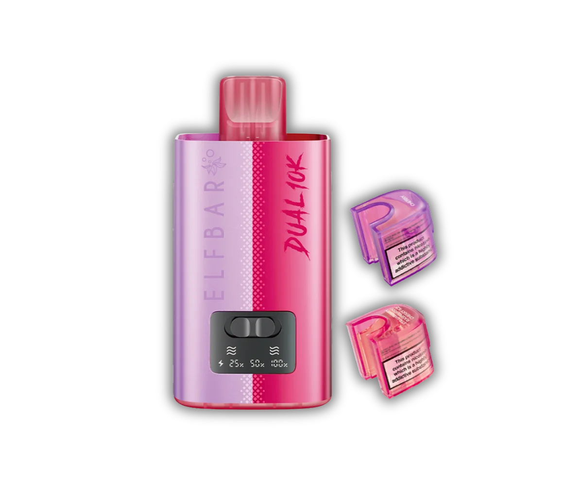 ELFBAR Dual 10K Pods - Cherry-Edition