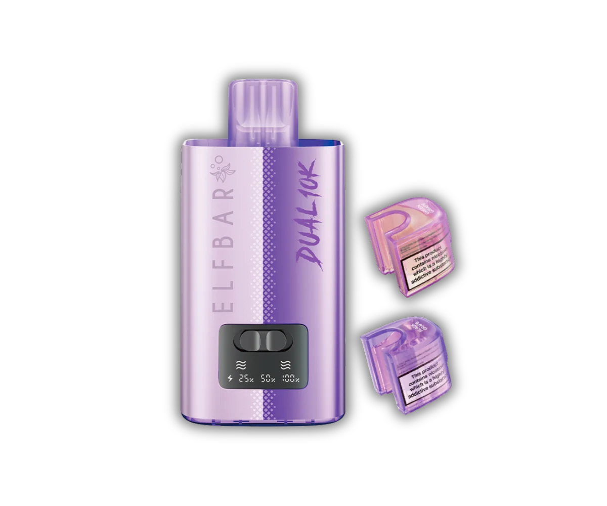 ELFBAR Dual 10K Pods - Grape-Edition