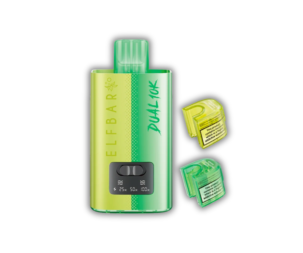 ELFBAR Dual 10K Pods - Green-Edition