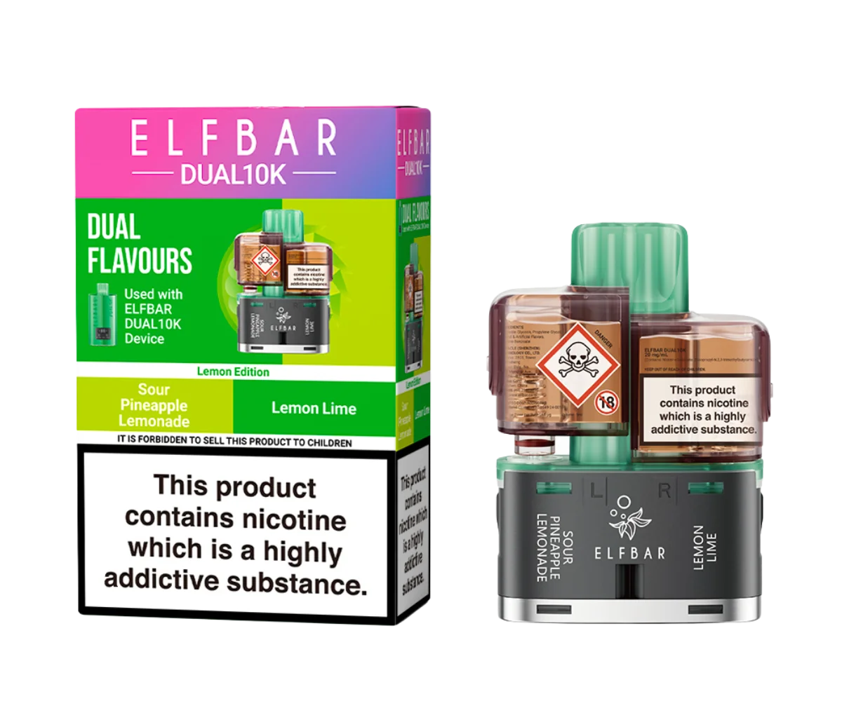 ELFBAR Dual 10K Pods - Lemon-Edition