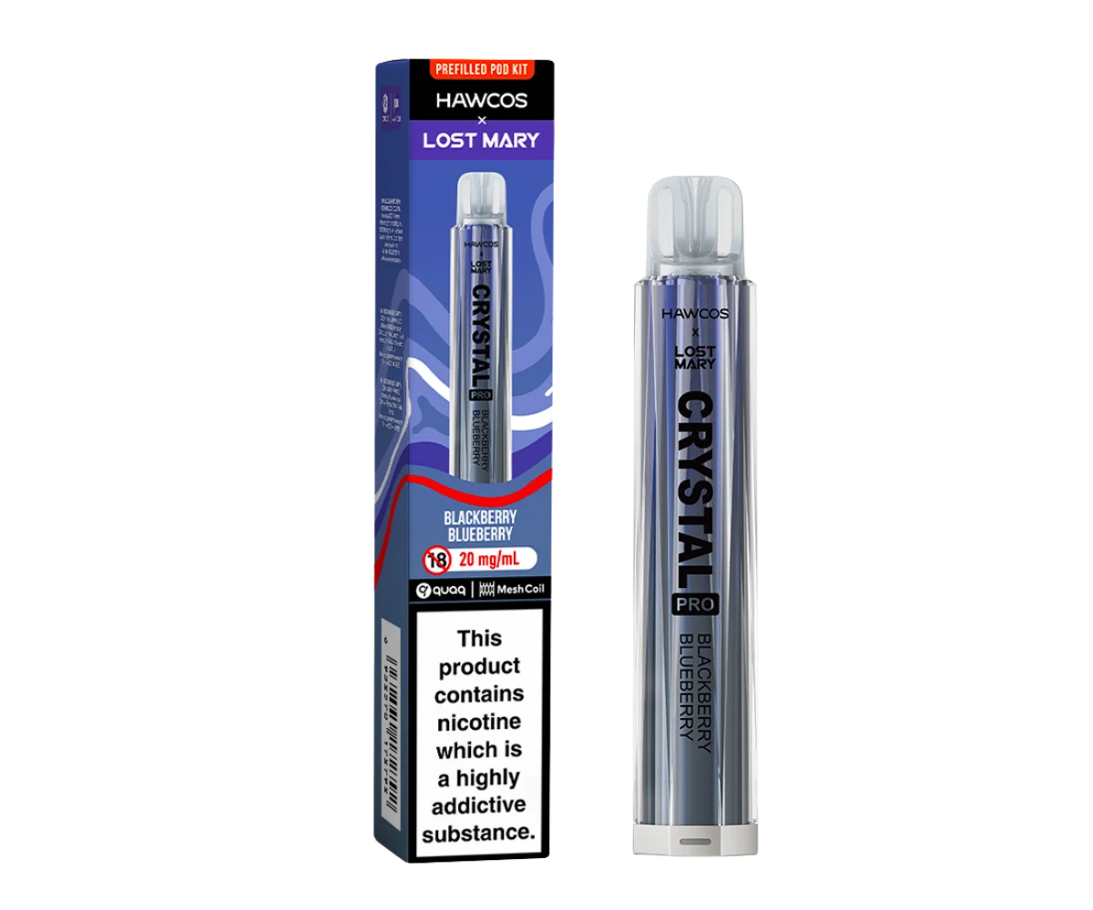 Lost Mary x Hawcos Crystal Pro 600 Prefilled Kit