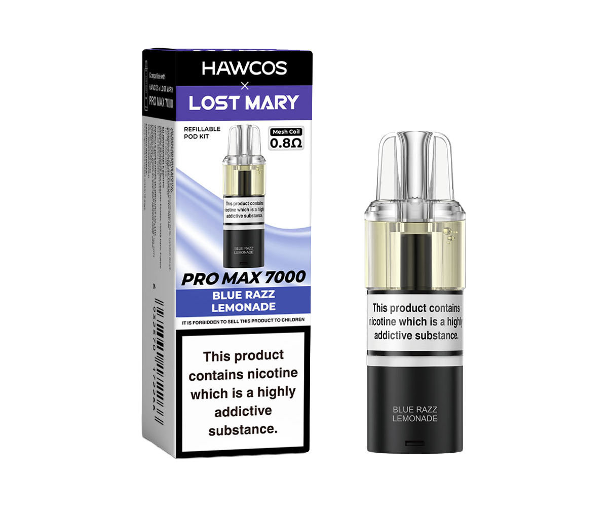 Lost Mary x Hawcos 7k Prefilled Pods