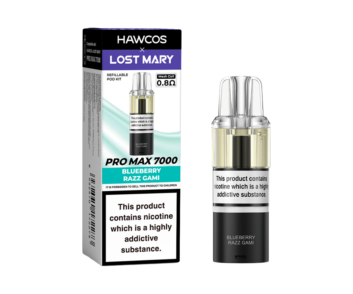 Lost Mary x Hawcos 7k Prefilled Pods