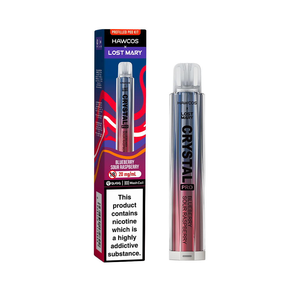 Lost Mary x Hawcos Crystal Pro 600 Prefilled Kit