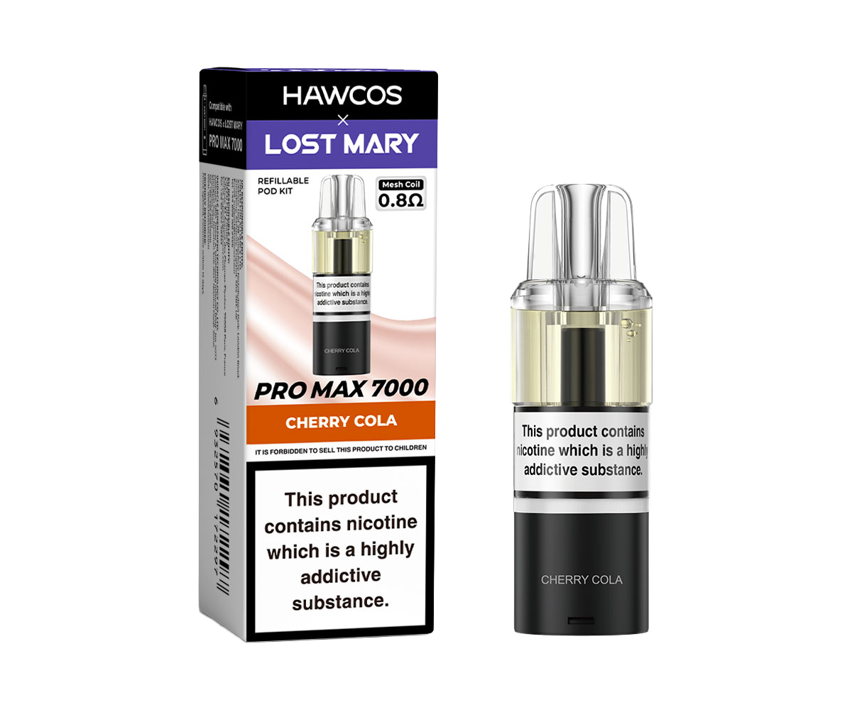 Lost Mary x Hawcos 7k Prefilled Pods