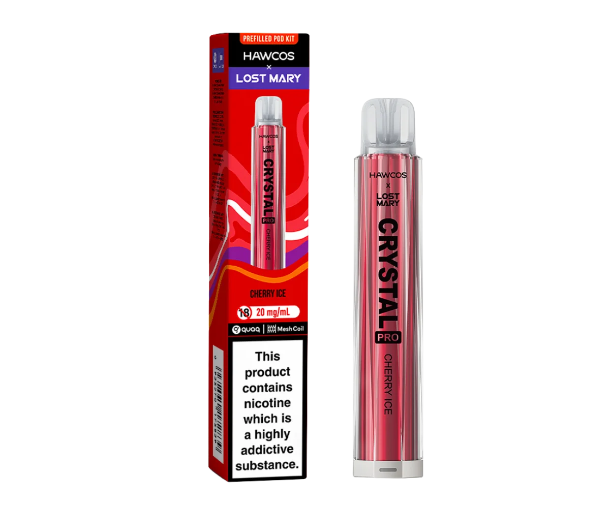 Lost Mary x Hawcos Crystal Pro 600 Prefilled Kit