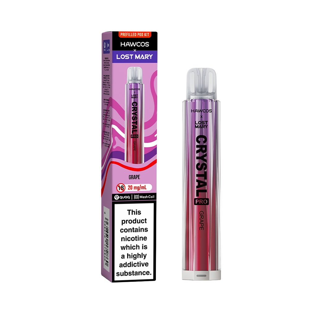 Lost Mary x Hawcos Crystal Pro 600 Prefilled Kit