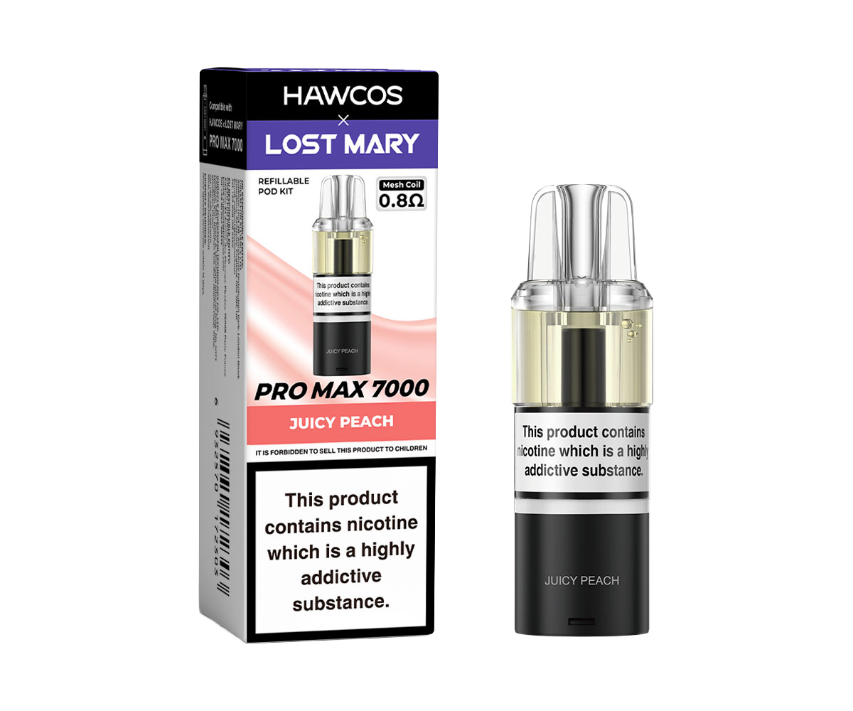 Lost Mary x Hawcos 7k Prefilled Pods