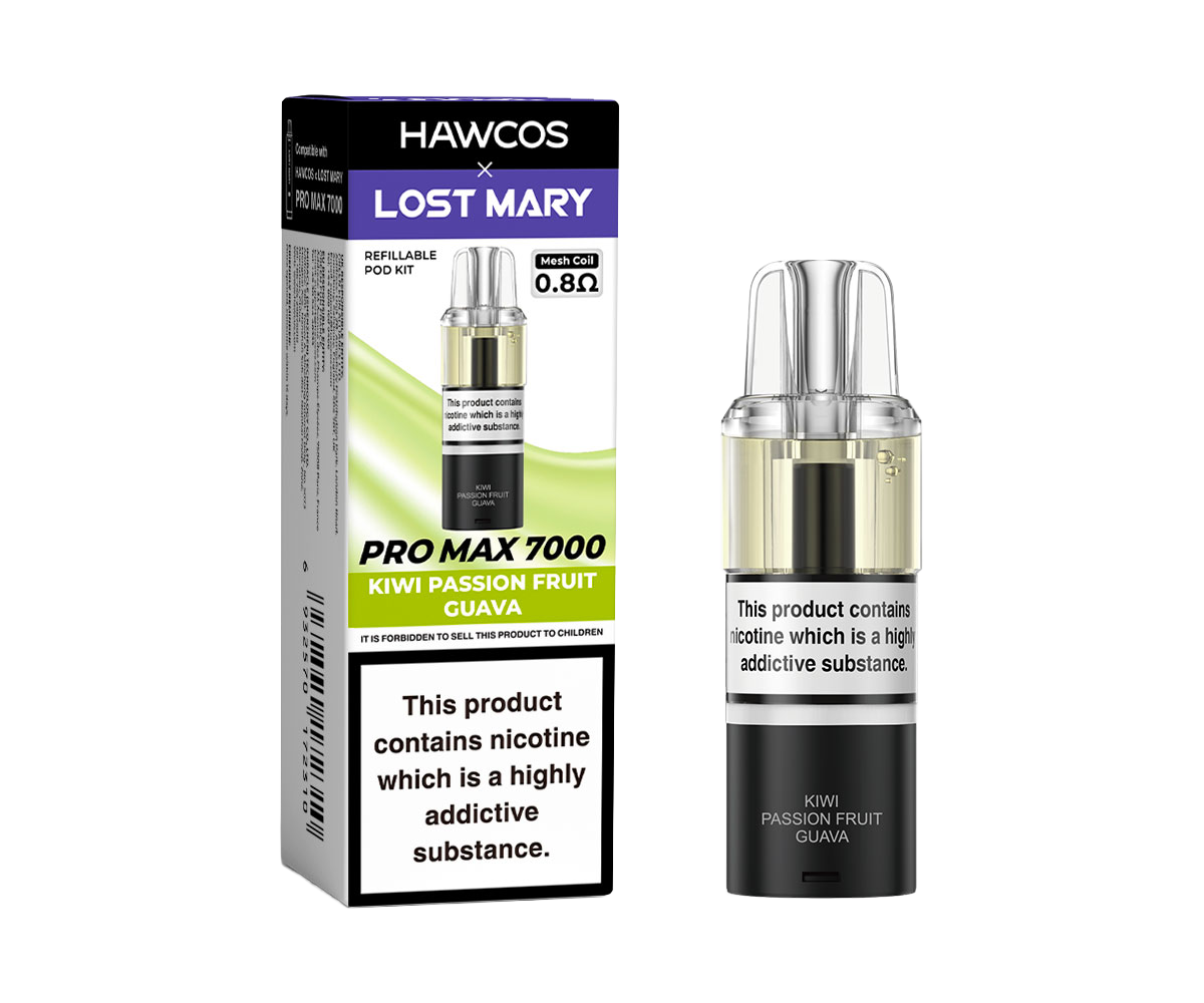 Lost Mary x Hawcos 7k Prefilled Pods