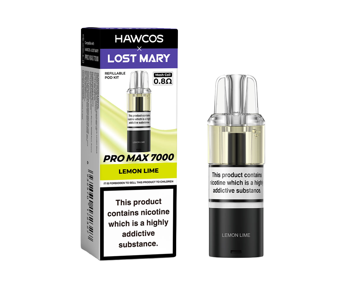 Lost Mary x Hawcos 7k Prefilled Pods