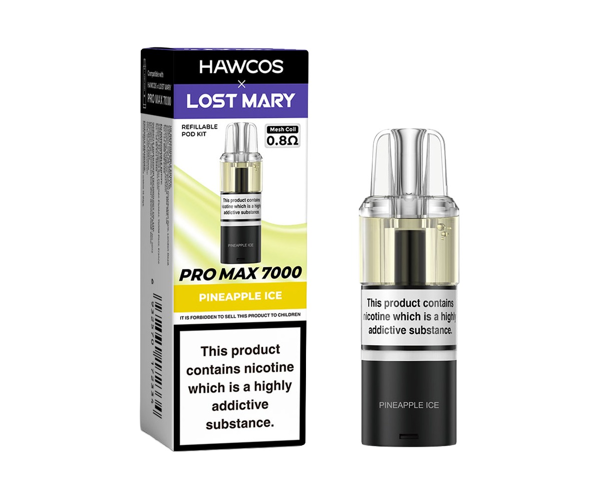 Lost Mary x Hawcos 7k Prefilled Pods