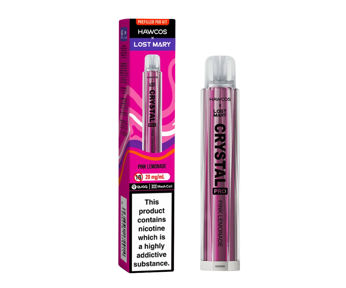 Lost Mary x Hawcos Crystal Pro 600 Prefilled Kit