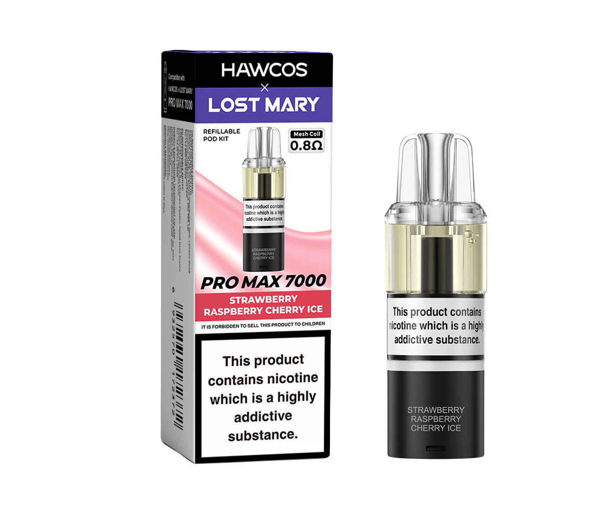 Lost Mary x Hawcos 7k Prefilled Pods