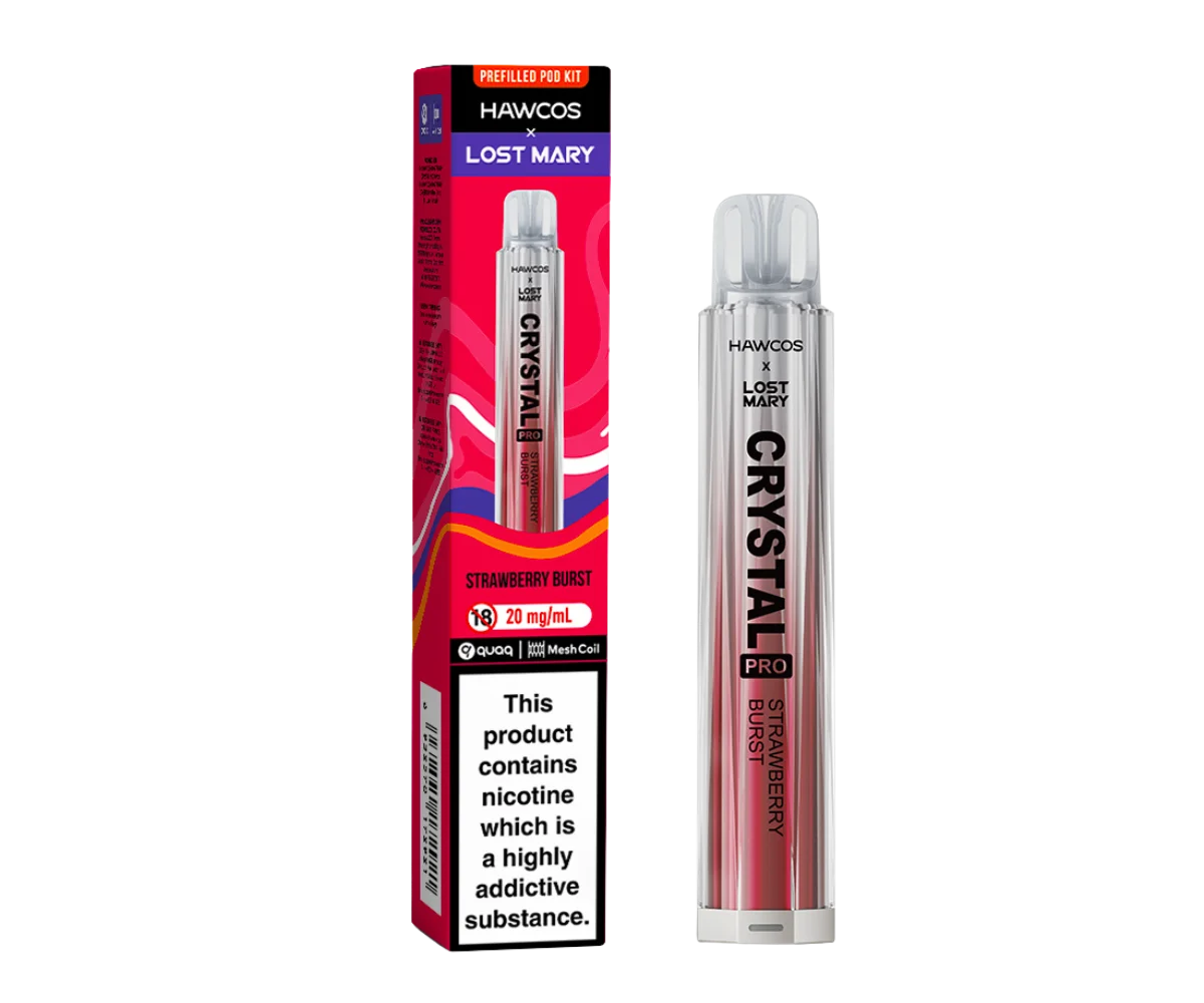 Lost Mary x Hawcos Crystal Pro 600 Prefilled Kit
