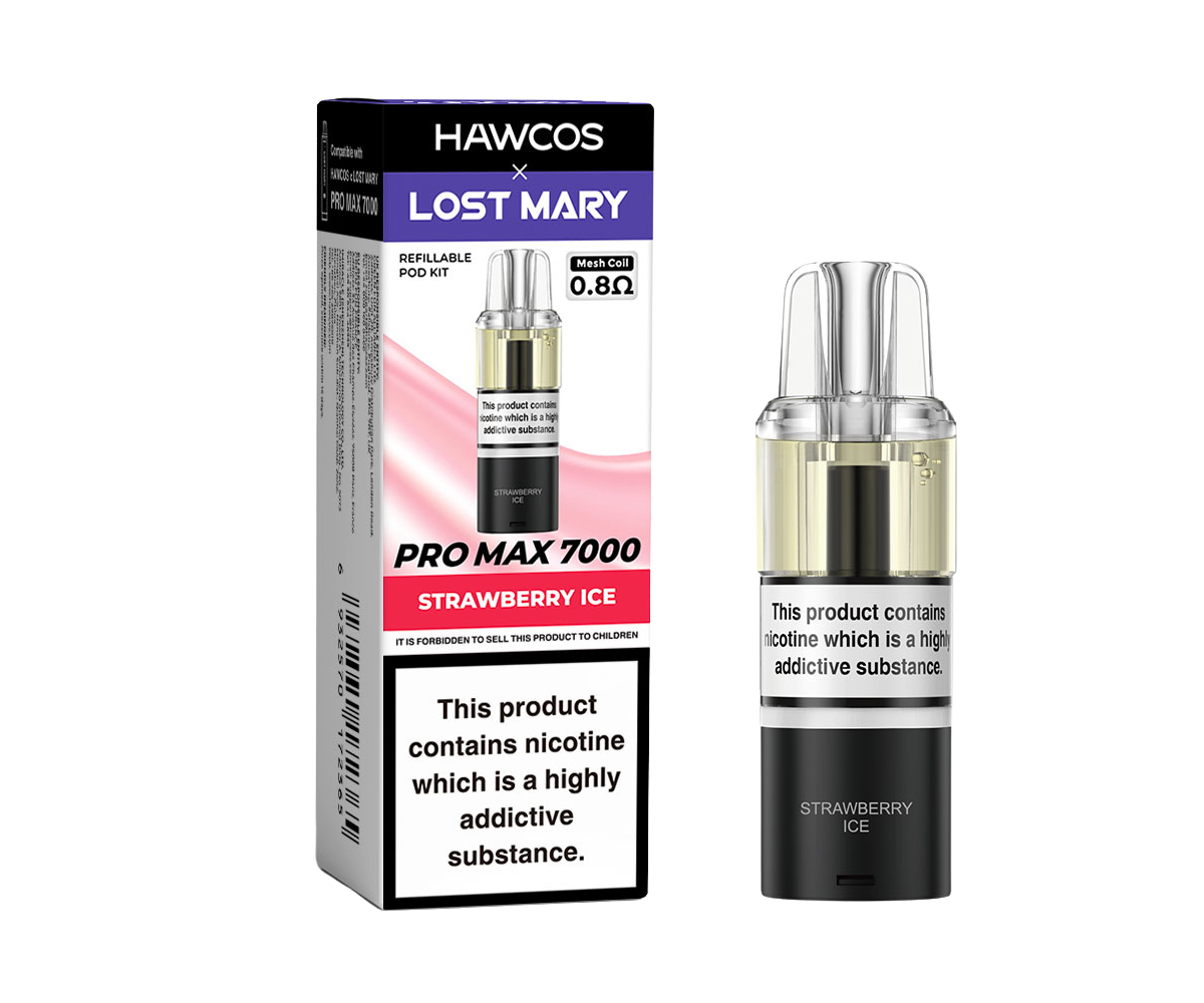 Lost Mary x Hawcos 7k Prefilled Pods