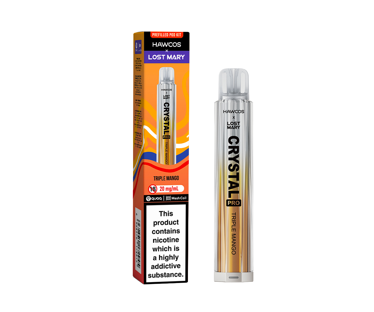 Lost Mary x Hawcos Crystal Pro 600 Prefilled Kit
