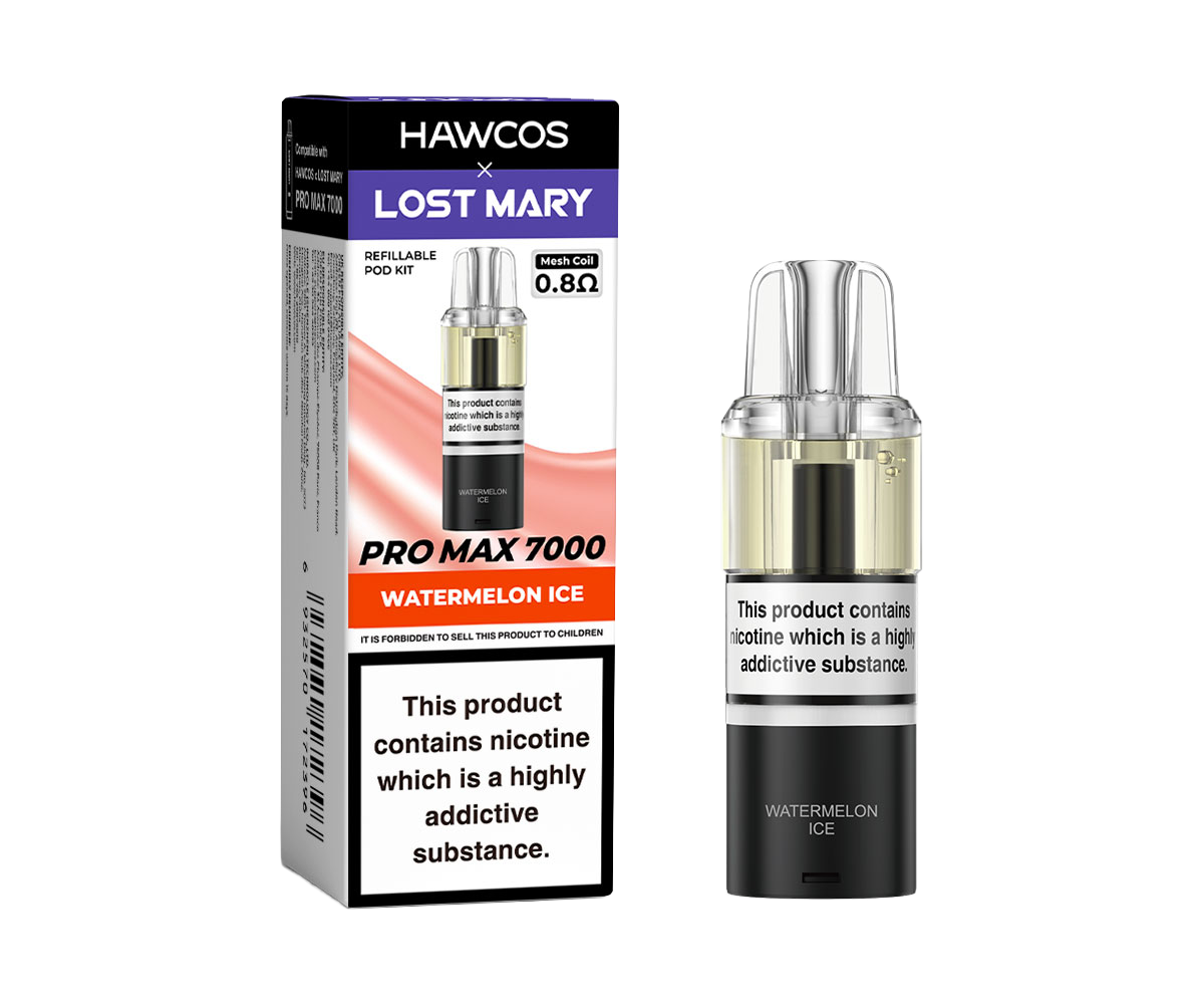 Lost Mary x Hawcos 7k Prefilled Pods