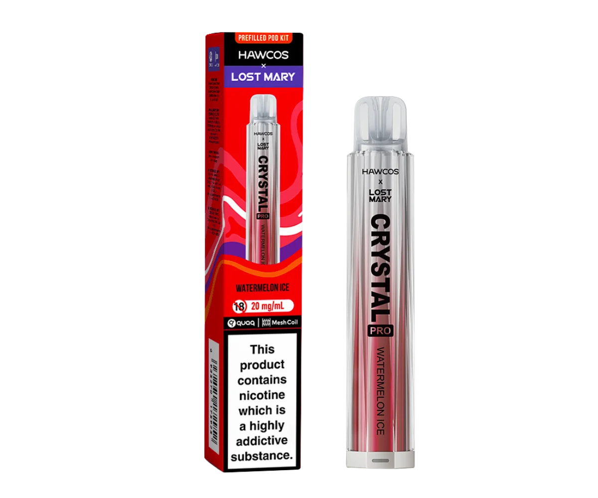 Lost Mary x Hawcos Crystal Pro 600 Prefilled Kit